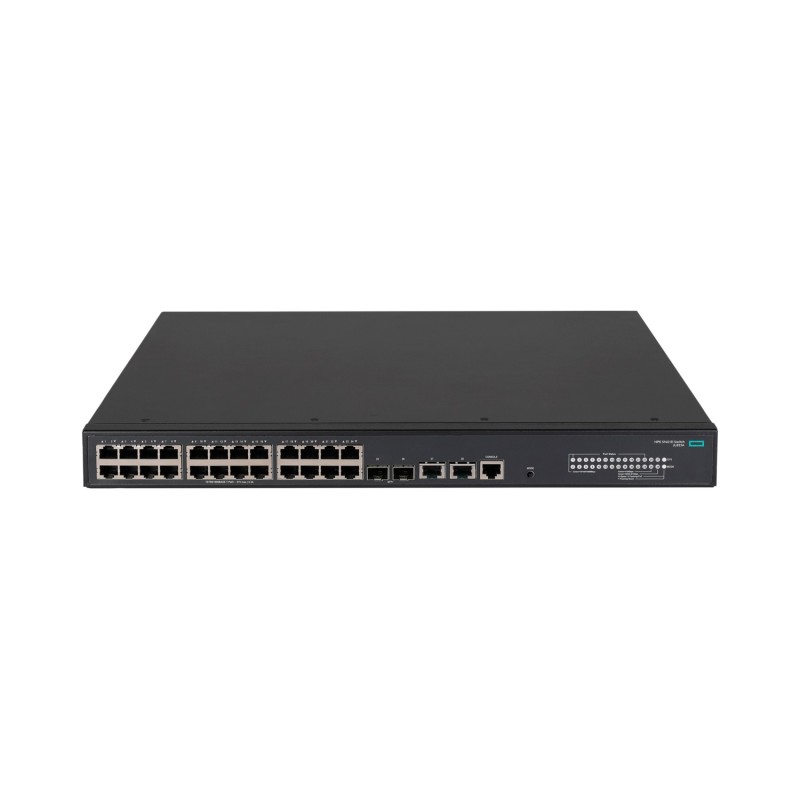 FlexNetwork 5140 24G PoE+ 2SFP+ 2XGT EI - Switch - L3 - Smart - 24 x 10/100/1...